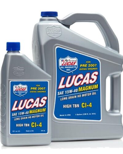 LUCAS ACEITE SAE 15W-40 MAGNUM - ALTO RENDIMIENTO TBN CI-4