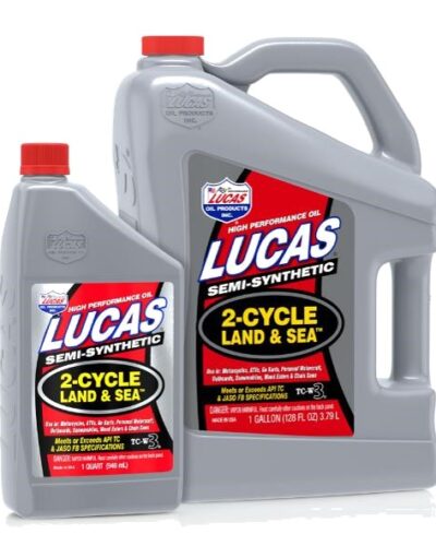 LUCAS TC-W3 - ACEITE SEMISINTÉTICO - DE 2 TIEMPOS PARA TIERRA Y MAR