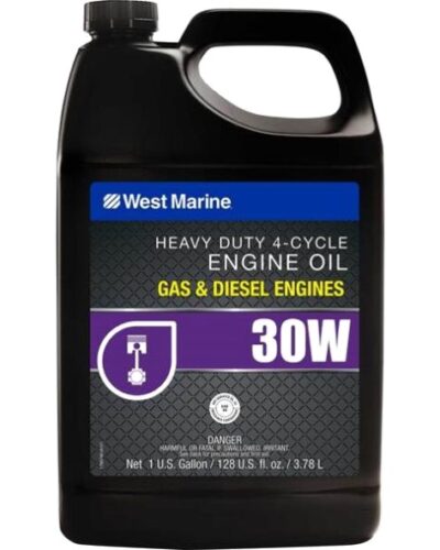 ACEITE DE MOTOR DE SERVICIO PESADO DE 4 CICLOS SAE 30W DE PRIMERA CALIDAD, GALÓN