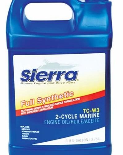 SIERRA TC-W3 ACEITE MARINO, COMPLETAMENTE SINTÉTICO DE 2 TIEMPOS, GALÓN