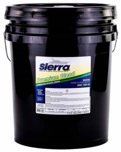 SIERRA 15W-40 - ACEITE DIESEL, 5 GALONES